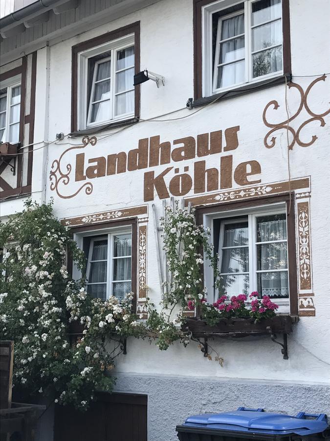 Hotel Restaurant Landhaus Koehle Neukirch  Exterior foto
